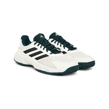 Pánská tenisová obuv adidas Boty na tenis CourtJam Control 3 Clay JH5137 Bílá 40