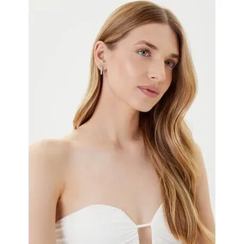 Náušnice Swarovski Naušnice Dextera Octagon 5724585 Stříbrná OS