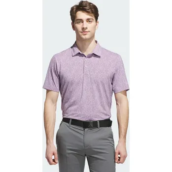 Pánské tričko ADIDAS Polokošile Ultimate365 Mini Bunker S RŮŽOVÁ