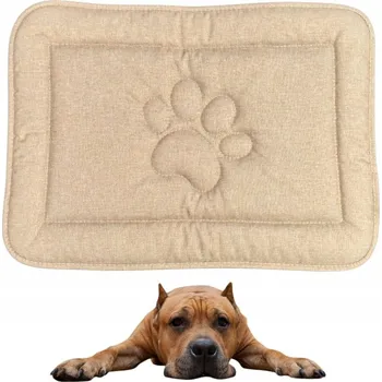 Pelíšek pro psa DOTTY podložka pro psa béžová 88 cm x 60 cm