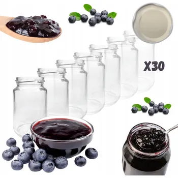 Sklenice Sklenice 190ml 0,2 džemy, džemy , koření, dezerty 30x53mm PZH