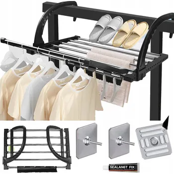 Sušák na prádlo SUŠÁK NA PRÁDLO NA RADIÁTOR BALKON ZAHRADU