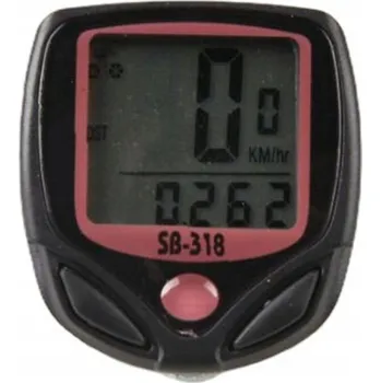 Tachometr Cyklopočítač drátový MEMFLOW SB-318