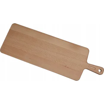 Kuchyňské prkénko Dřevěné prkénko na krájení a servírování, velké, 60x20 cm
