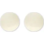 Tlumič nárazu ESO samolepící BÍLÝ / 2ks (zarážka doraz dveří dveřní proti narážení kliky)