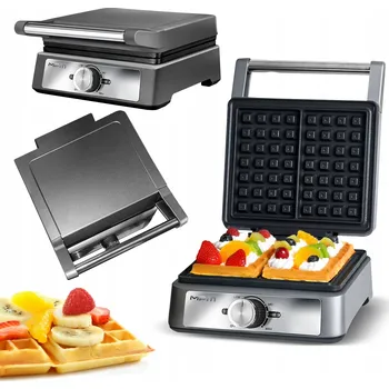 Vaflovač Vaflovač MPM MGO-55 1900 W stříbrný