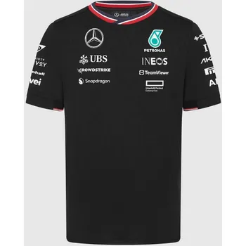 Pánská móda Sportovní triko Mercedes Men Mapf1 RP Driver Black 3XL