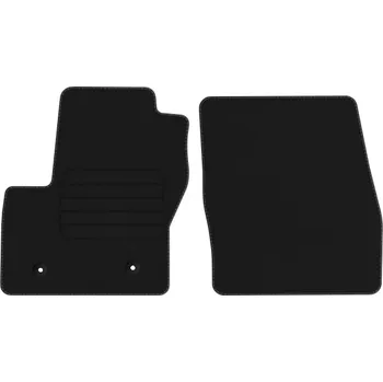 autokoberec Velurové autokoberce s upevněním v sadě Edecor