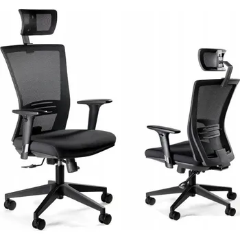 Otočná kancelářská židle Unique černá