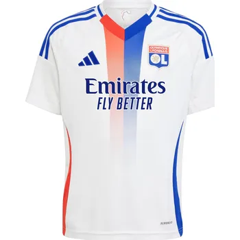 ADIDAS Dětský dres Olympique Lyon 24/25 7 LET BÍLÁ