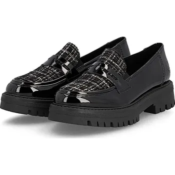 Dámské mokasíny Dámské mokasíny Rieker 47550-00 černá lak Barva: schwarz, Velikost: 38