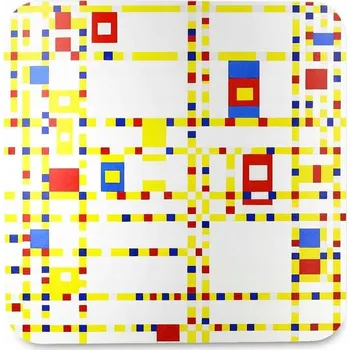 Podtácek Podložka pod hrnek Broadway Boogie Woogie Piet Mondrian
