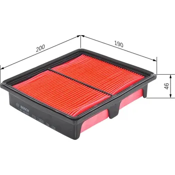 Vzduchový filtr Vzduchový filtr BOSCH 1 457 433 955