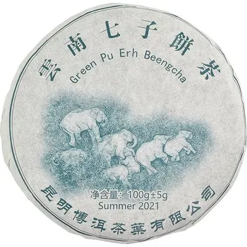 Čaj ORIENTAL Zelený čaj Pu Erh China Yunnan Beng Cha 2021 cake - 100 g