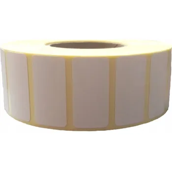Speciální papír Fóliové etikety bílé 26x12mm 2000 ks, průměr dutinky 40mm