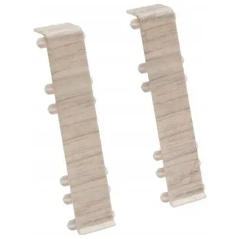 Podlahová lišta Spojka Cezar PVC 22 x 75 délka 3 cm dub