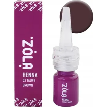 Tužka na obočí ZOLA Henna na obočí 10g 03 taupe brown (Taupe hnědá)