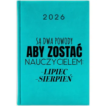 Kalendář Knižkový kalendář pro učitele 2026 A5 modrý