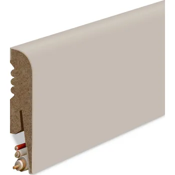 MDF soklová lišta Golddoor 16 x 80 mm, délka 100 cm, Kašmír