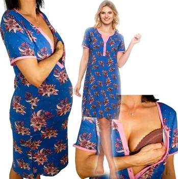 Dámské noční prádlo Noční košilka NOČNÍ s otevřeným NA KOJENÍ , L/XL ** MORAJ *