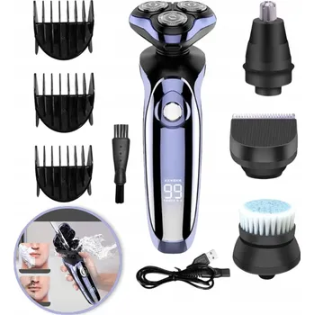 Holicí strojek 5V1 HOLICÍ STROJEK PÁNSKÝ ZASTŘIHOVAČ VOUSŮ A HLAVY ZASTŘIHOVAČ TRVANLIVÝ