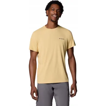 Tričko pánské Columbia Zero Rules Light SS Crew - Sand Dune M