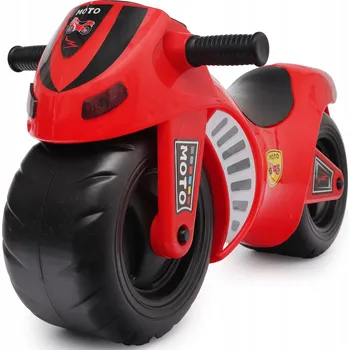 Odrážedlo Odrážedlo pro děti, běžecký motor, světla, zvuky, červená barva M-TOUR WEBBEN