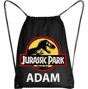 Školní batoh Školní Vak na Boty, Batoh na Tělocvik do Školky DINOSAUŘI + JMÉNO 6