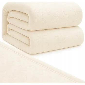 Prostěradlo Deka EVENA z mikrovlákna 170 cm x 130 cm bílá