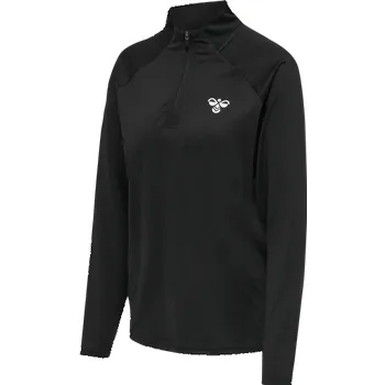 Dámské tričko Triko s dlouhým rukávem Hummel hmlGG12 TRAINING 1/2 ZIP SWEAT WOMAN 213977-2001 Velikost XS