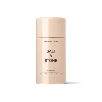 Salt&Stone Salt & Stone Deodorant Saffron & Cedar krémový extra silný 75g