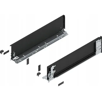 Nábytkové kování BLUM 770K5001S Bočnice zásuvky LEGRABOX vnitřní, výška 128,5 mm, délka = 500 mm