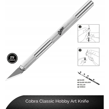Kuchyňský nůž Řezbářský nůž Cobra Classic Hobby Art Knife +DÁREK