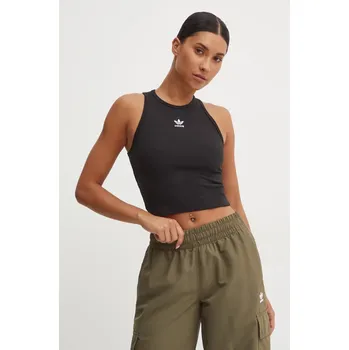 Top adidas Originals Essential IW5736 černá 99X, vel. XXS