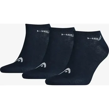 set ponožky HEAD - NAVY nízké - 3 páry - 2,5-5 (35-38) (Head Socks 3 Pack)