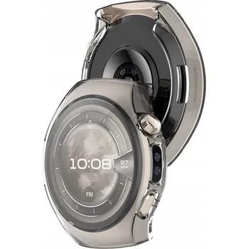 Pouzdro na mobilní telefon Pouzdro s krytem displeje Bizon pro Huawei Watch 5 42 mm, pouzdro, zadní kryt, kryt