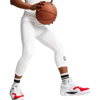 Pánské oblečení Legíny Puma Hoops Team 3/4 Tight Baselayer 676634-02 Velikost XXL