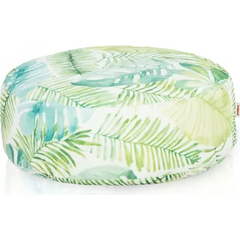 Taburet Zahradní podnožka NYLON dekorativní taburet MODRÁ