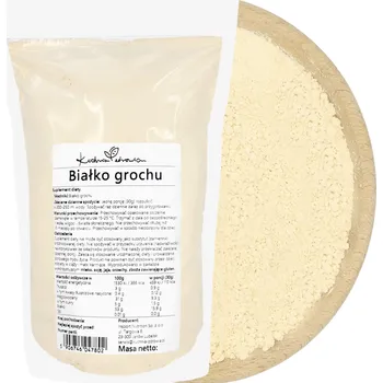 Protein Hrachový protein Kuchnia Zdrowia přírodní prášek 500 g bez cukru