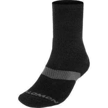 Pánské ponožky Kotníkové Ponožky Salomon černé, vel. 45-47
