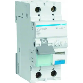 Proudový chránič Proudový chránič Hager 230 V IP20 16 A