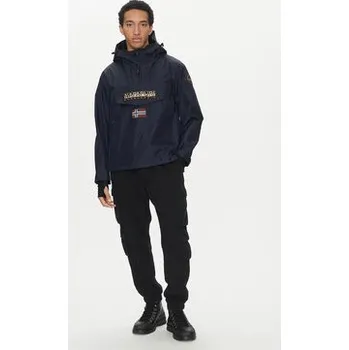 Pánská větrovka Napapijri Bunda anorak Rainforest Next Sum NP0A4ILW Modrá Loose Fit XS