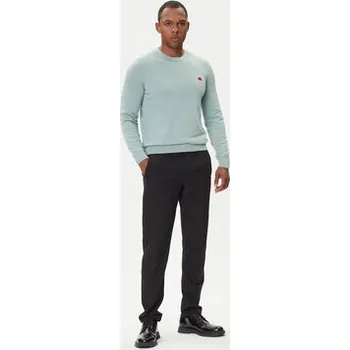 Pánský svetr HUGO Svetr San Cassius-C1 50475083 Zelená Regular Fit XXL