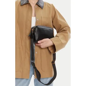Kabelka Tommy Hilfiger Kabelka Th Logotape AW0AW17689 Černá OS