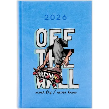 Kalendář Knižkový kalendář pro učitele 2026 A5 modrý