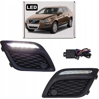 Denní svícení VOLVO XC60 I 2008-2013 SVĚTLA PRO DENNÍ SVÍCENÍ DRL LED