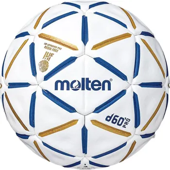 Fotbalový míč Míč Molten H2D5000-BW Handball d60 Pro h2d5000 Velikost 2