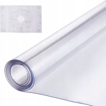 ubrus SucceBuy Fóliový ubrus na stůl 762x1524x1,5MM PVC, obdélníkový, 2,15KG