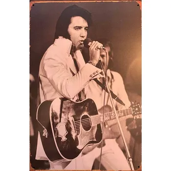 Obraz Plechová cedule Elvis