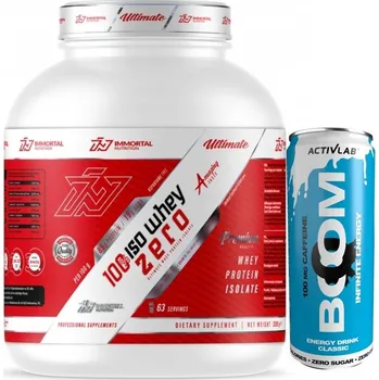 Protein Protein proteinový izolát - WPI Immortal Nutrition prášek 2000 g příchuť jahoda